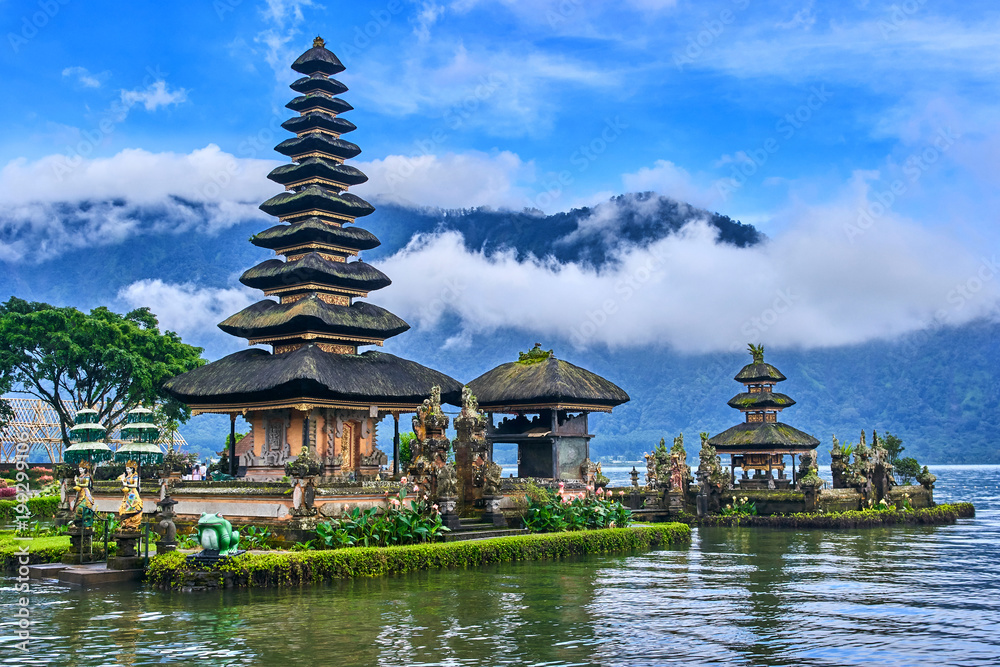 Pura Ulun Danu Beratan temple on Bali island, Indonesia Pura Ulun Danu Beratan temple on Bali island, Indonesia