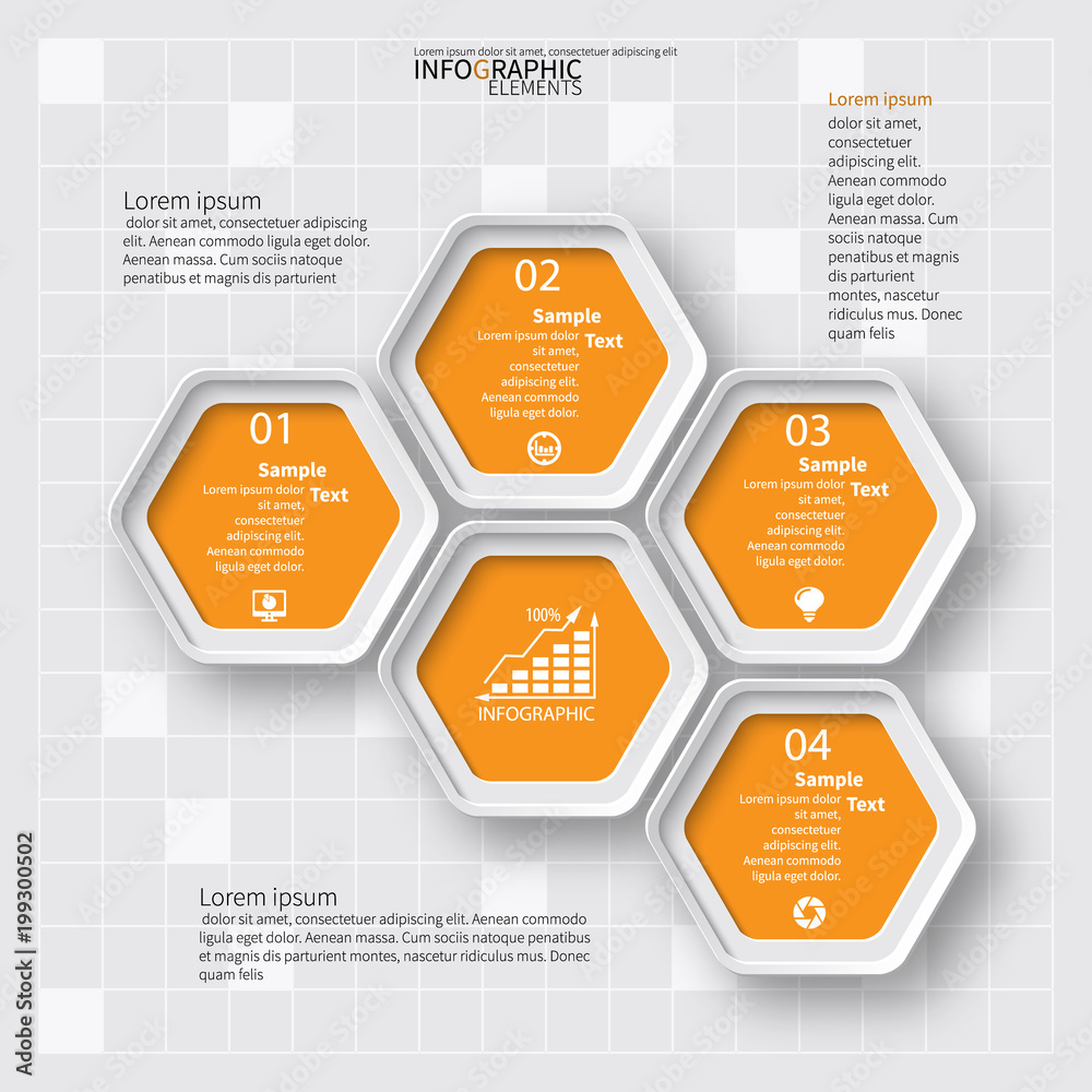 Abstract 3D Paper Infographics Abstract 3D Paper Infographics