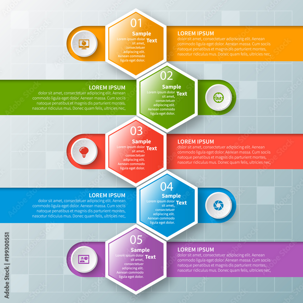 Abstract 3D Paper Infographics Abstract 3D Paper Infographics