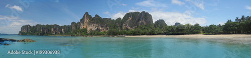 Thailand Krabi province West Railay beach panorama © Iuliia