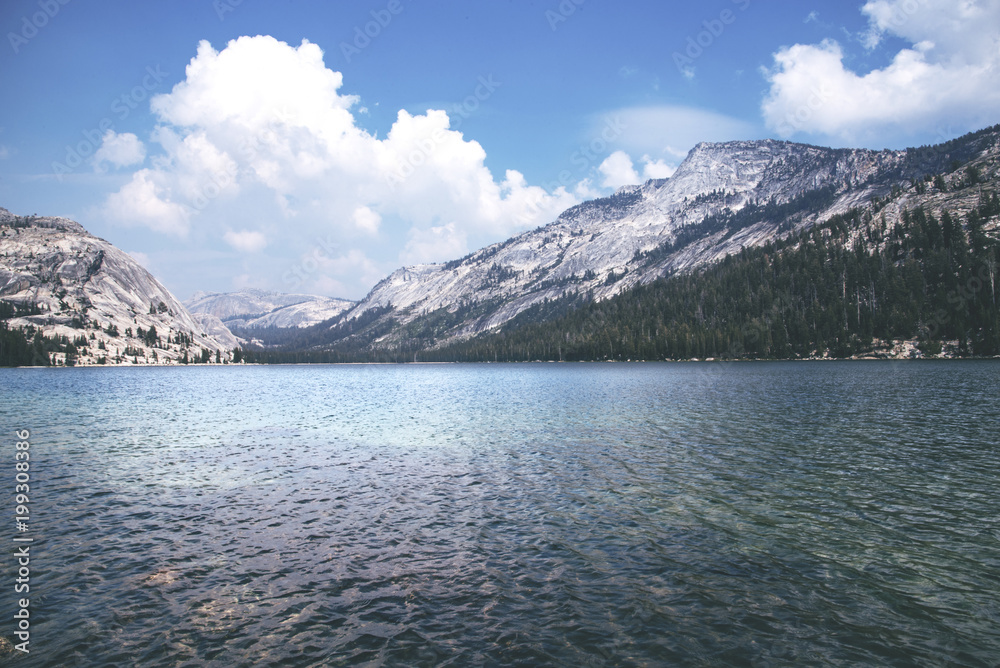 Tenaya Lake at Yosemite National Park, California