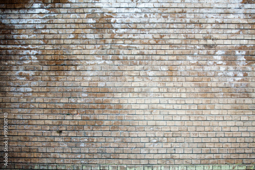 light brown brick wall, smooth masonry, texture, background