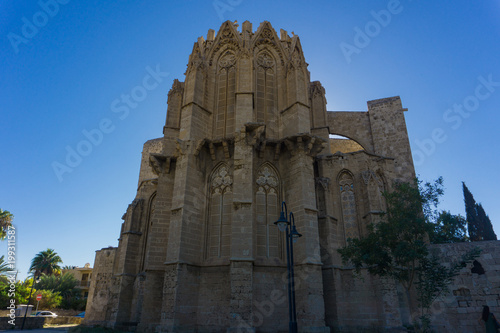 Mosque in Cyprus (left)