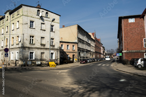 Streets and architecture of Kamienna Góra