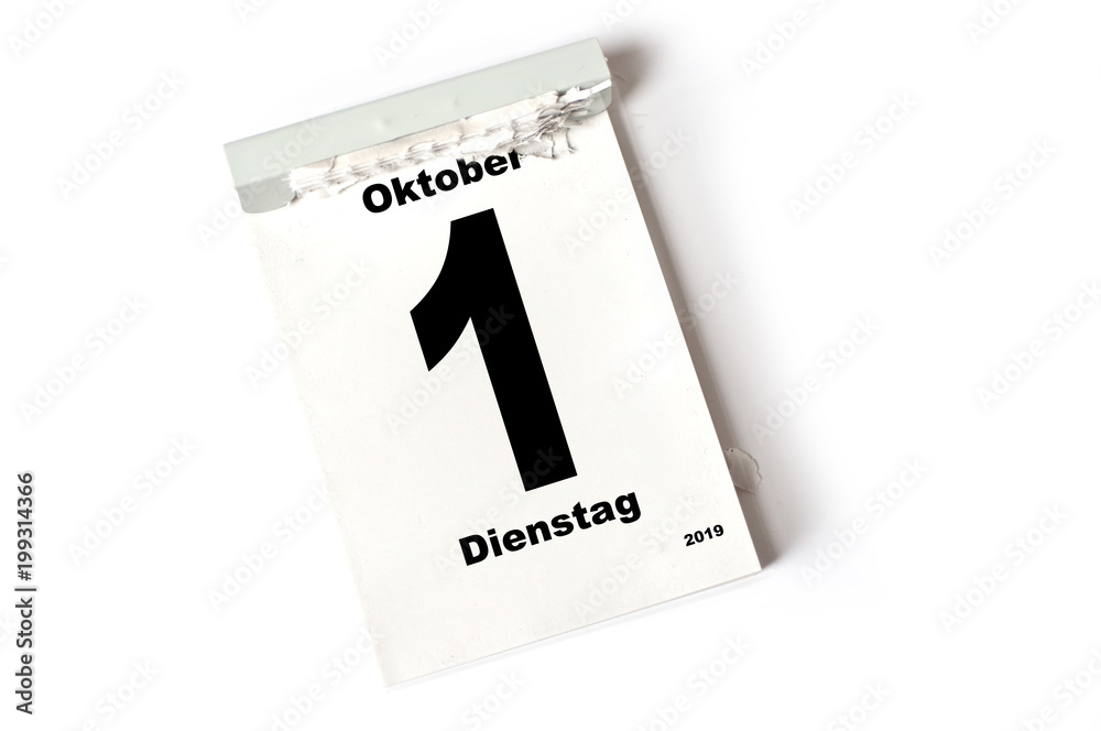 1. Oktober 2019 1. Oktober 2019