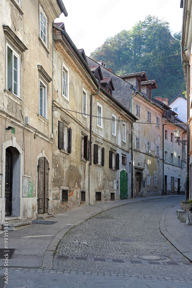 Downtown Ljubljana