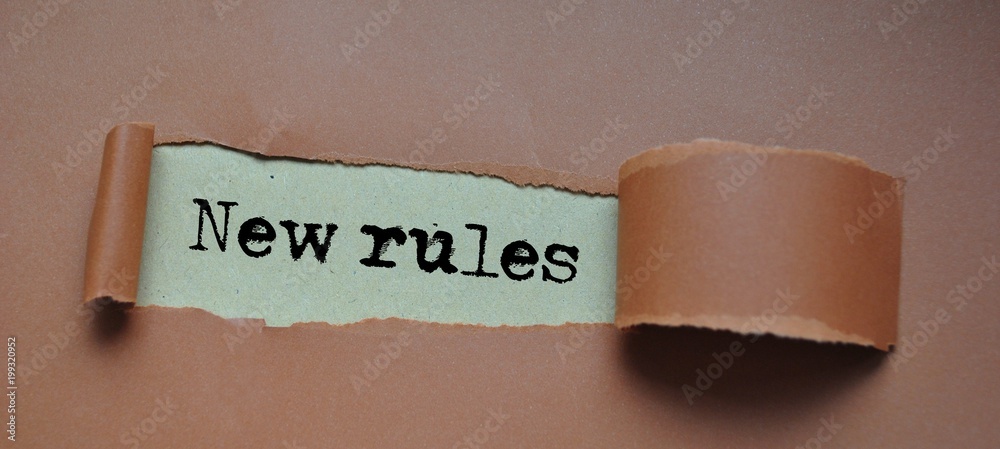 New rules