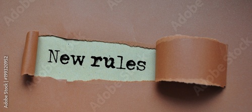 New rules