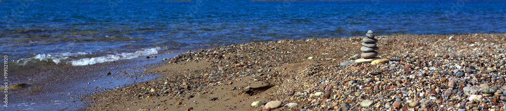 Spa stones balance on beach. Spa stones balance on beach.