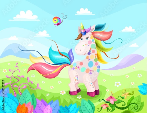 unicorn magic illustration