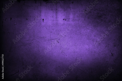 Purple grunge dark concrete texture wall background