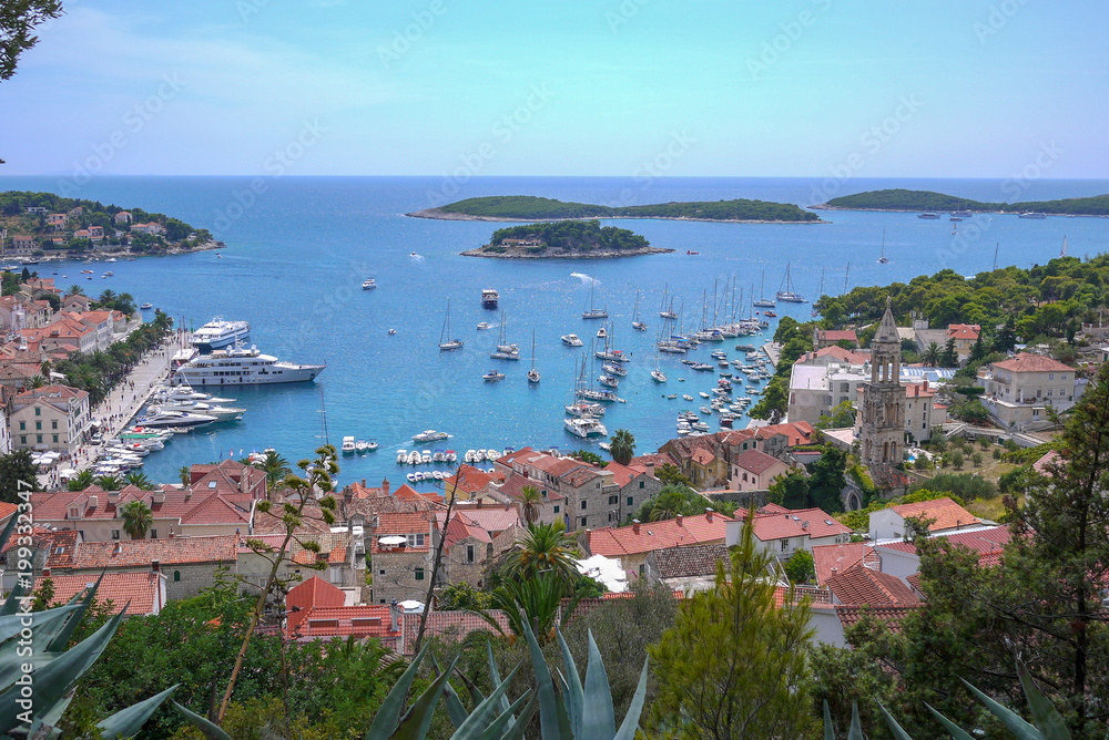 Obraz premium Hvar, Croatia.