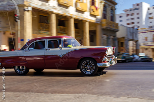 Kuba Oldtimer Strassenszene Karibik Mitzieher Cuba Car Auto © Ingo