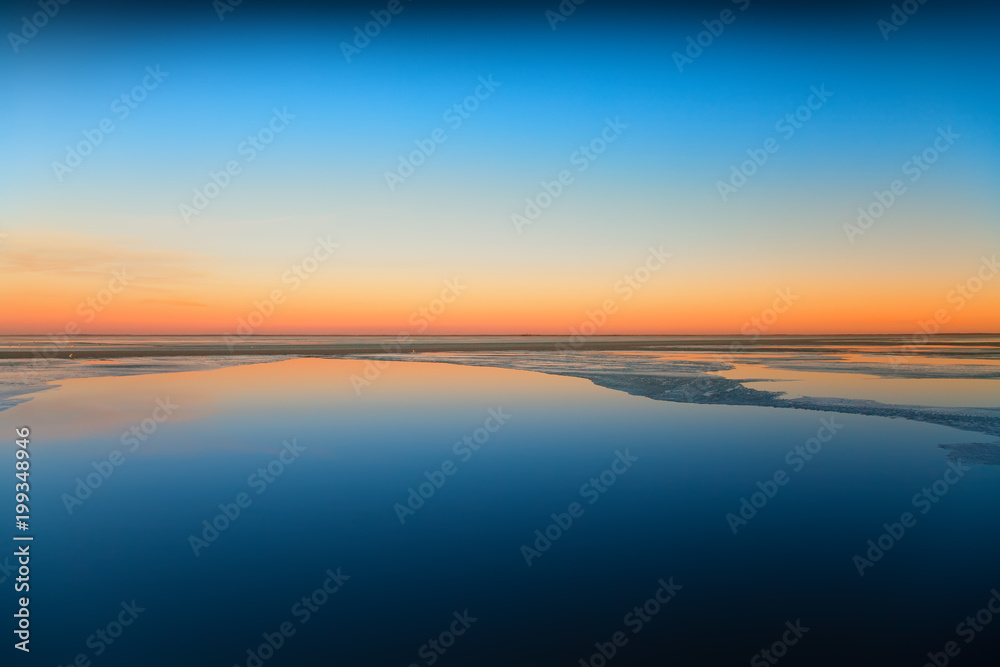 Fototapeta premium frozen fjord