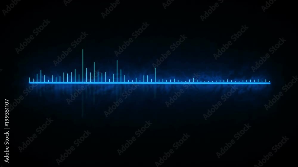 Abstract sound equalizer.