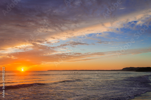 Sunset at beach Puerto Vallarta © manuelrodrigo