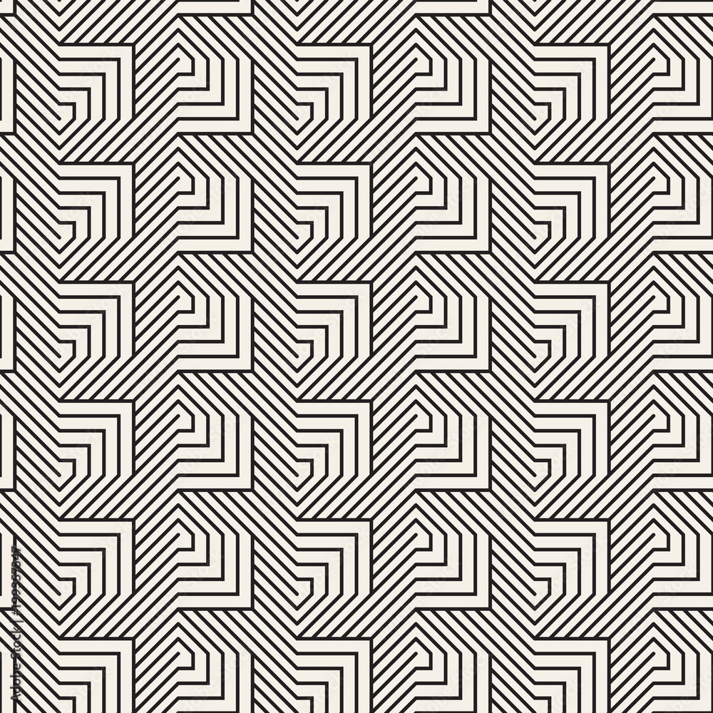 Vector seamless pattern. Modern stylish abstract texture. Repeating geometric tiles.. Vector seamless pattern. Modern stylish abstract texture. Repeating geometric tiles..