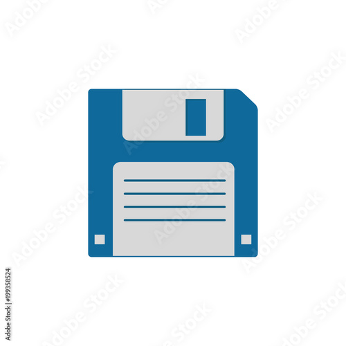 floppy disk storage information office vector illustration eps 10