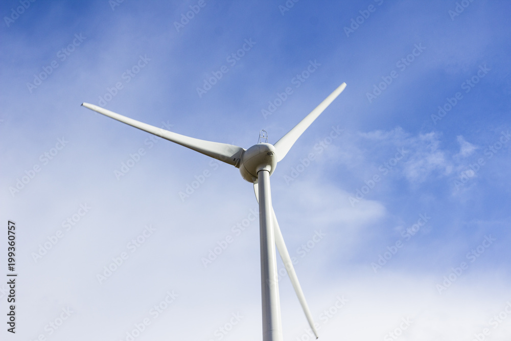 Wind mills producing green energy Wind mills producing green energy