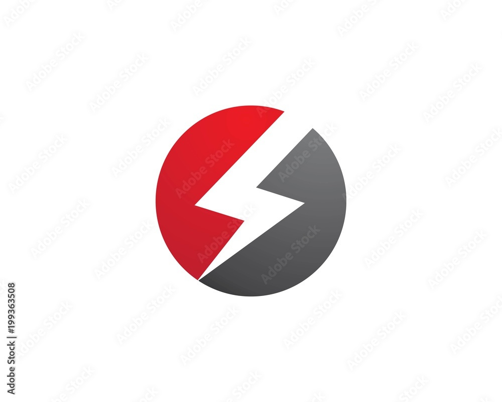 Lightning Logo Template Lightning Logo Template