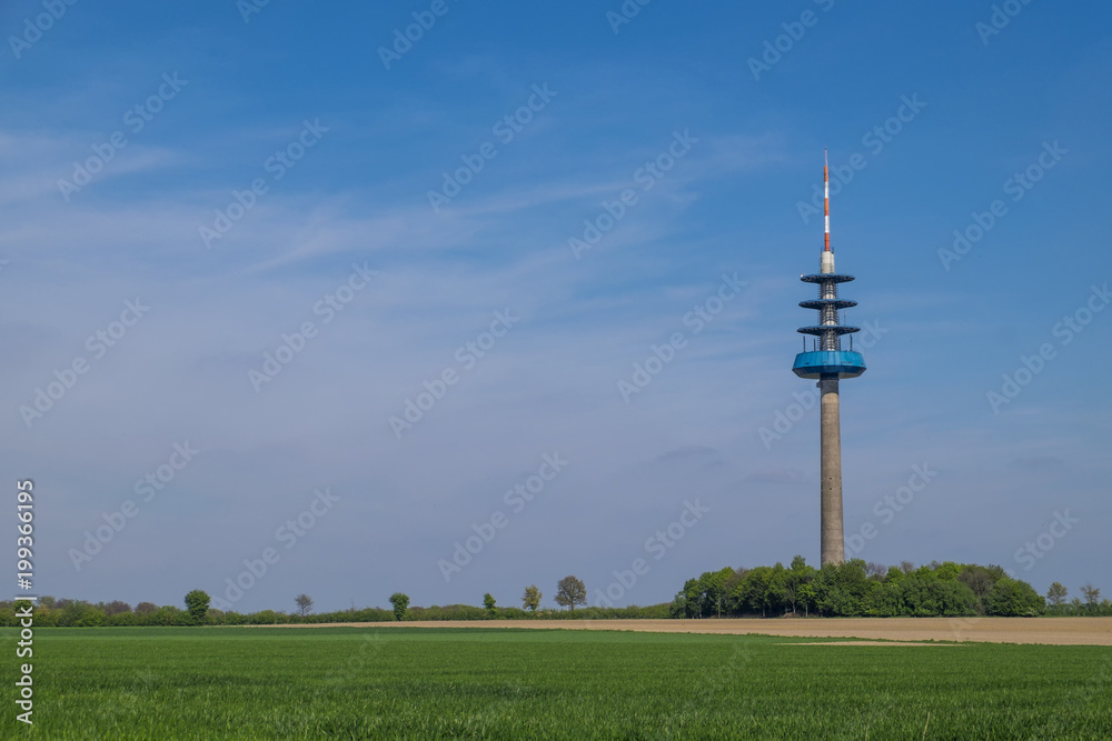Obraz premium Fernmeldeturm, Schöppinger Berg
