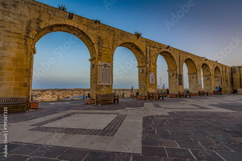 Giardini Barrakka, città di La Valletta MT