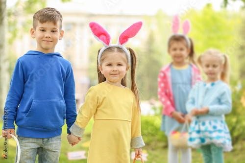 Children having fun in park...