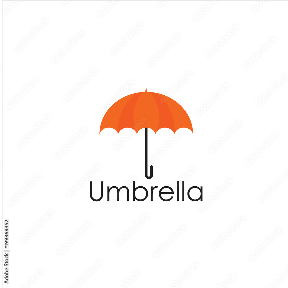 Umbrella Vector Template Design Illustration Umbrella Vector Template Design Illustration