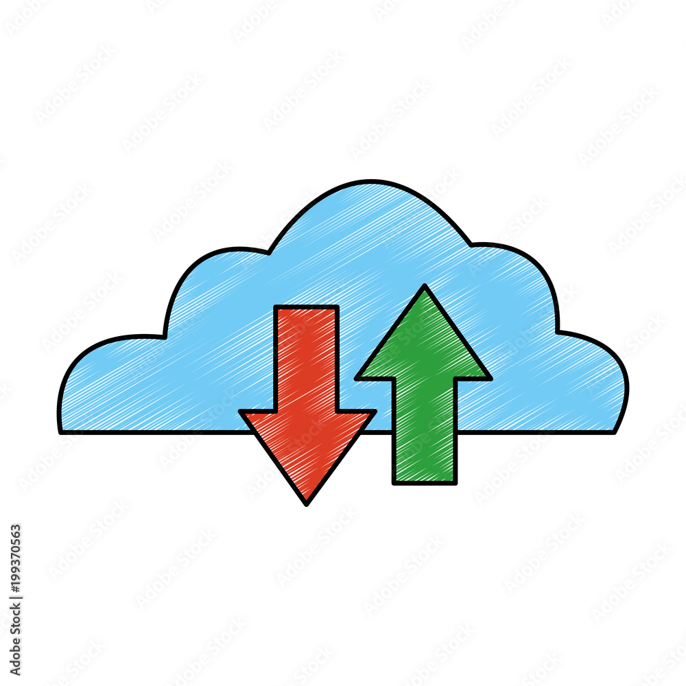 Cloud computing symbol vector illustration graphic design Cloud computing symbol vector illustration graphic design