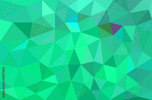 abstract green polygonal background