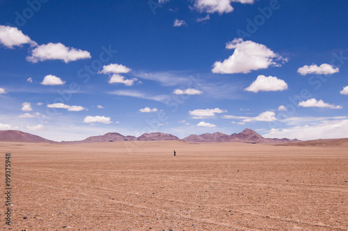 Man alone in the desert (ID: 199375948)