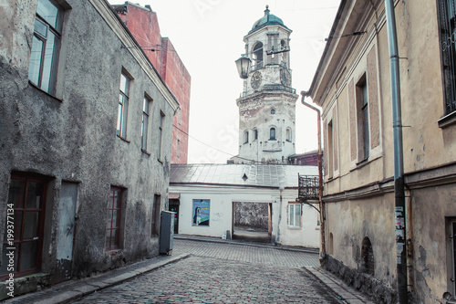 clock tower in the old town