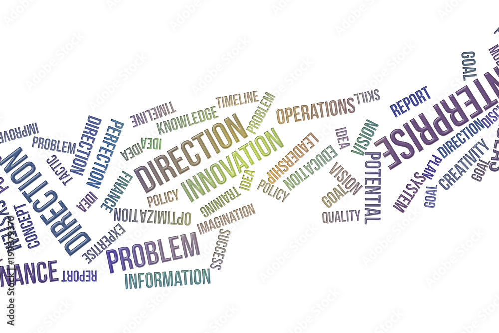 Decorative and words cloud business illustrations. Design, text, positive & creativity. Decorative and words cloud business illustrations. Design, text, positive & creativity.