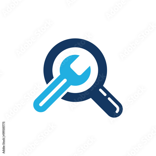 Find Repair Logo Icon Design
