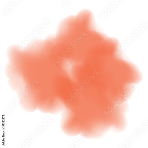 Smoke or watercolor vector illustration with transparency.