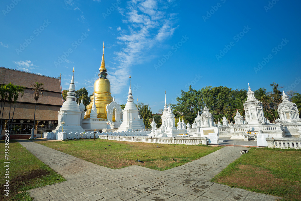 Wat Suan Dok is a Buddhist temple (Wat) in Chiang Mai, northern Thailand.