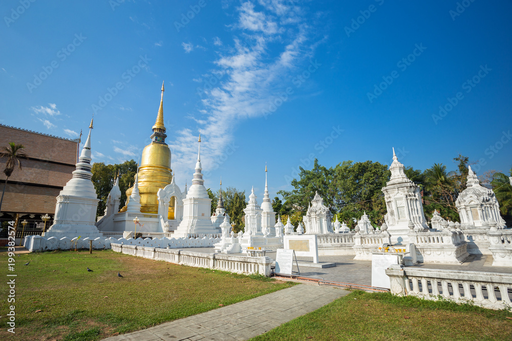 Wat Suan Dok is a Buddhist temple (Wat) in Chiang Mai, northern Thailand.