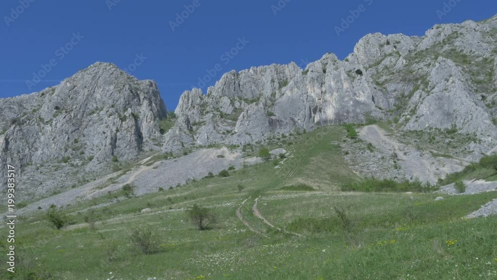 Panoramic view of Piatra Secuiului Panoramic view of Piatra Secuiului