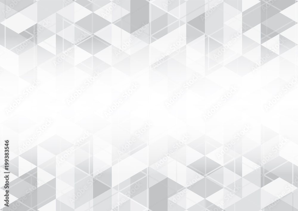 Modern abstract background in polygon shape. Template design in grey and white tone for business presentation, cover, brochure, packaging and web banner. Modern abstract background in polygon shape. Template design in grey and white tone for business presentation, cover, brochure, packaging and web banner.