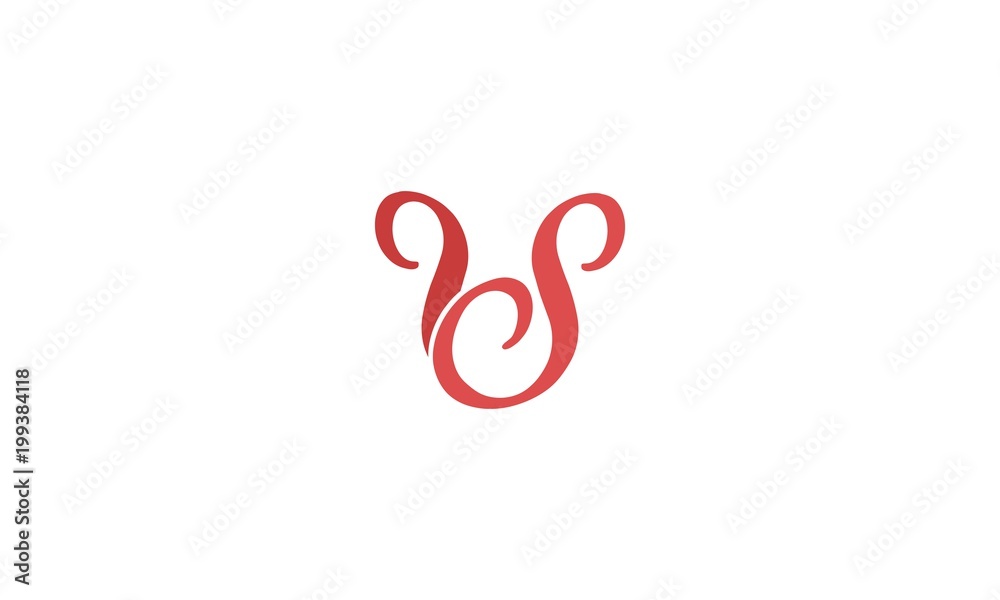 Letter S logo. Typographic icon, S monogram consist of intertwined elements. Letter S logo. Typographic icon, S monogram consist of intertwined elements.