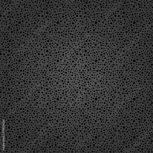 Seamless vector background with random dark elements. Abstract ornament. Dotted abstract pattern