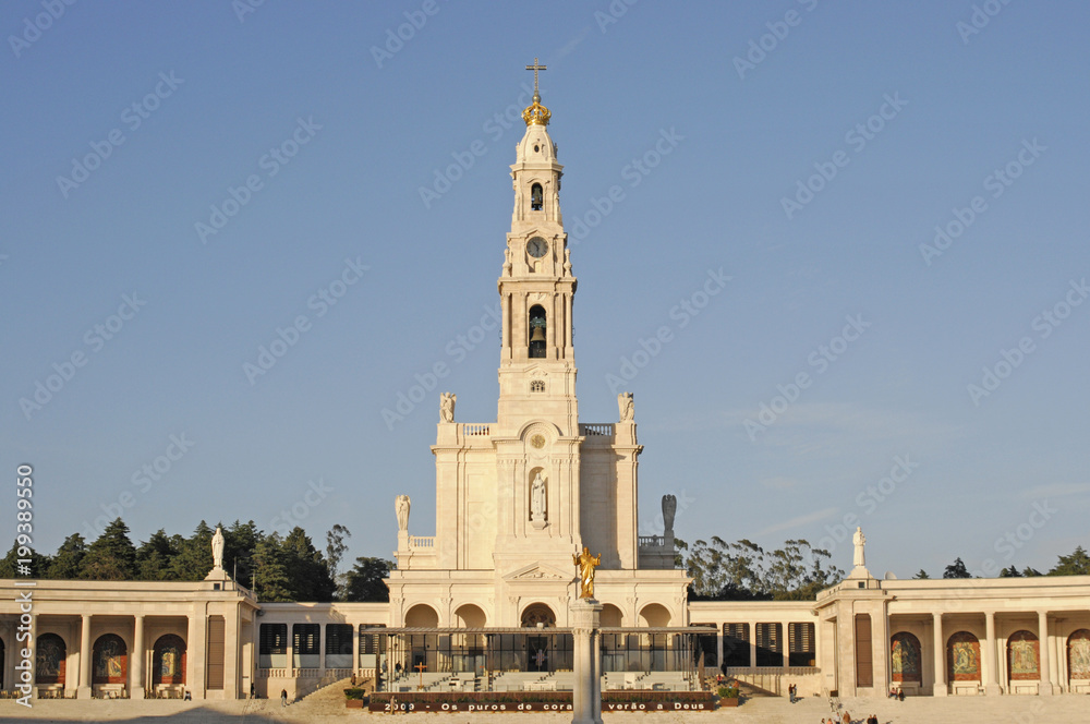 Wallfahrtskirche Santuário de Fátima, Fatima, Estremadura, Portugal, Europa
