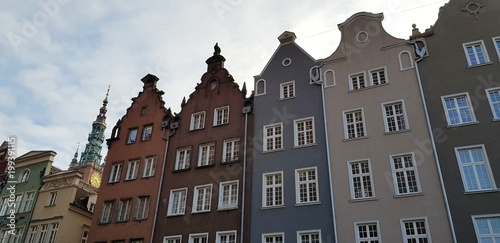 Zabudowa miasta. Gdańsk