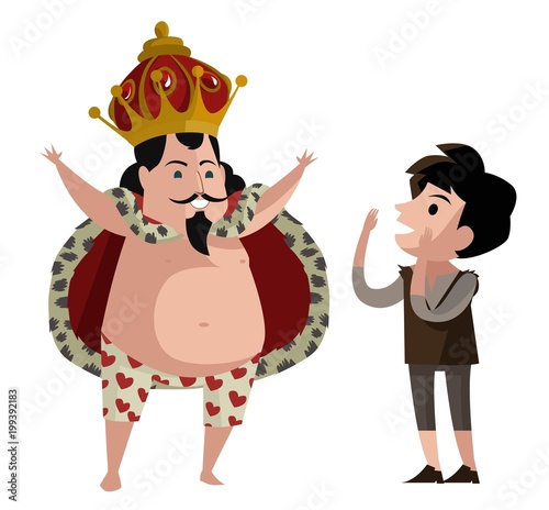 emperor new clothes tale