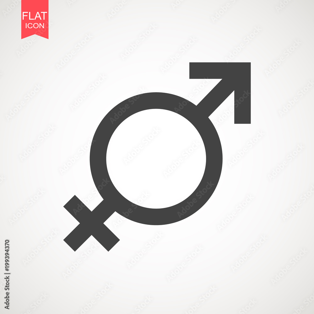 Gender sign icon. Male and female sign vector. Vector illustration on isolated background. Business concept men and women pictogram. Gender sign icon. Male and female sign vector. Vector illustration on isolated background. Business concept men and women pictogram.