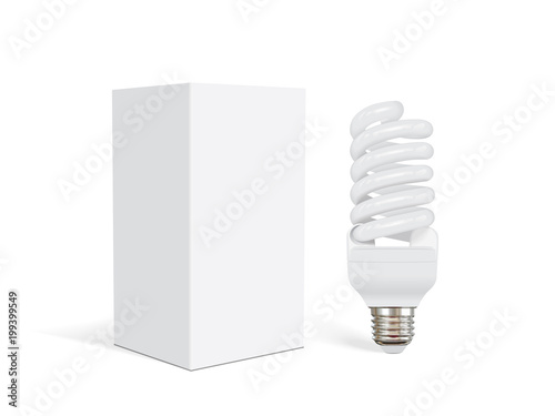 fluorescent lamp with cardboard package