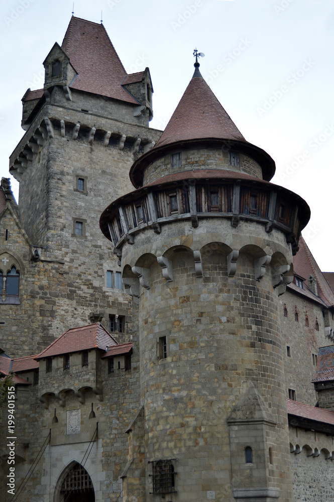 Kreuzenstein castle, tower