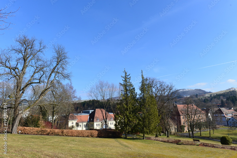 Fototapeta premium Stadt Gersfeld (Rhön)