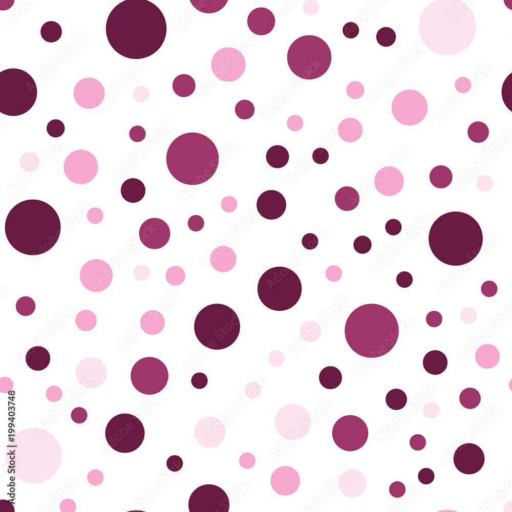 Colorful polka dots seamless pattern on white 22 background. Fascinating classic colorful polka dots textile pattern. Seamless scattered confetti fall chaotic decor. Abstract vector illustration. Colorful polka dots seamless pattern on white 22 background. Fascinating classic colorful polka dots textile pattern. Seamless scattered confetti fall chaotic decor. Abstract vector illustration.