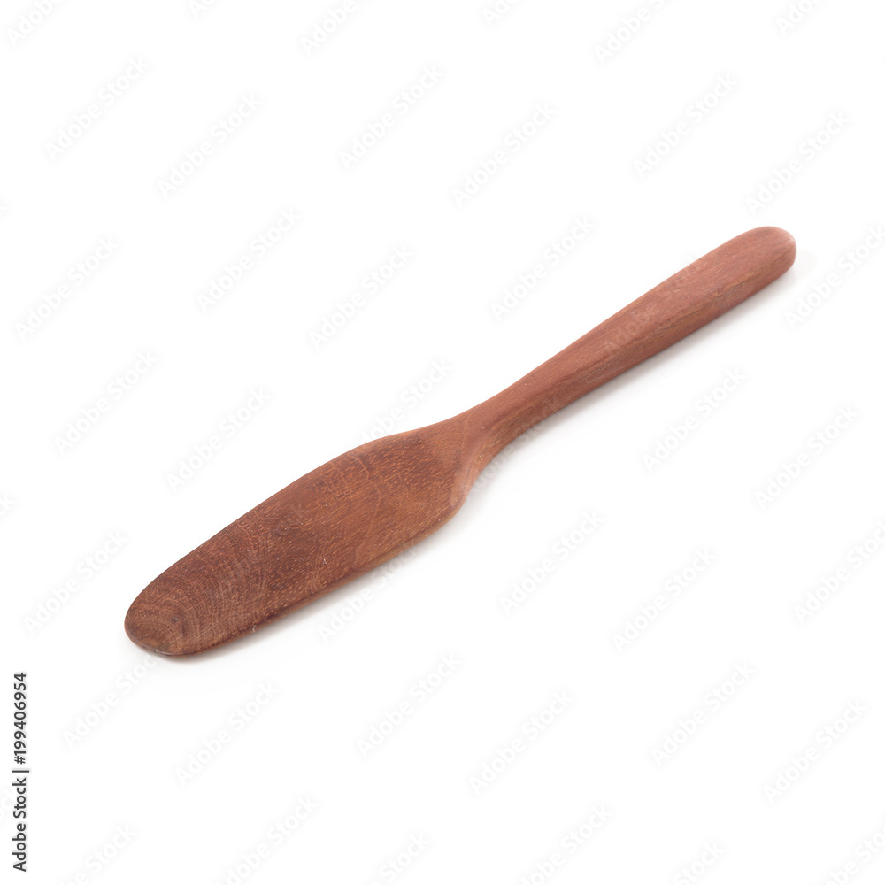 Cooking wooden paddles isolated on a white background Cooking wooden paddles isolated on a white background